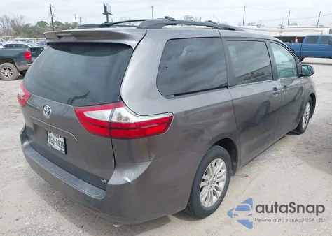 2015 Toyota Sienna Le 8 Passenger из США, поврежденный, VIN 5TDKK3DC1FS599814